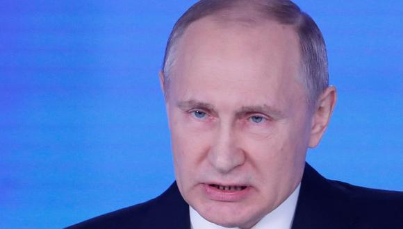 Vladimir Putin autorizó el derribo de un avión que había sido secuestrado. (EFE).