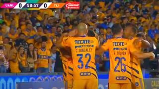 Juan Pablo Vigón anotó el 1-0 de Tigres vs. Tijuana por el Torneo Clausura 2022 | VIDEO