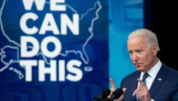 El presidente Joe Biden busca impulsar la vacunación en EE.UU. (Foto: SAUL LOEB - AFP).