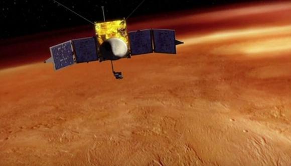 Llegó al planeta Marte el explorador Maven de la NASA