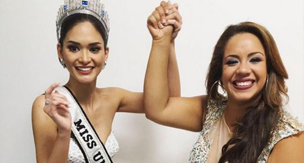 Miss Universo Pia Alonzo dedicó emotivo mensaje a Mirella Paz en Instagram. (Foto: Captura Instagram @piawurtzbach)