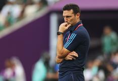  “Llegó en el peor momento pero nos vamos a levantar”:  Scaloni tras la derrota de Argentina ante Arabia Saudita