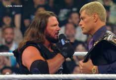 WWE SmackDown EN VIVO hoy: resultados del show desde Francia  - viernes 3 de mayo 