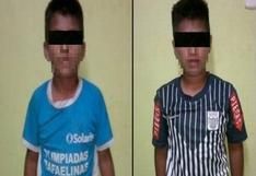 Piura: Dos menores de edad fueron capturados por robar mototaxi