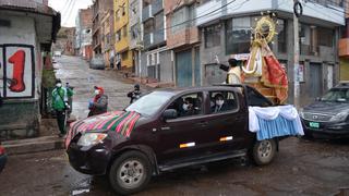 Puno: suspenden recorridos en vehículo de la Virgen de la Candelaria por la pandemia