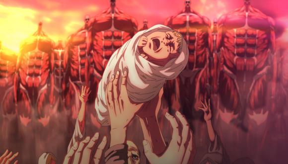 La escena del bebé en "Shingeki no Kyojin: The Final Season" ha sido catalogada como la más triste y oscura de dicho anime. ¿Por qué? Aquí te lo contamos. (Foto: Crunchyroll)