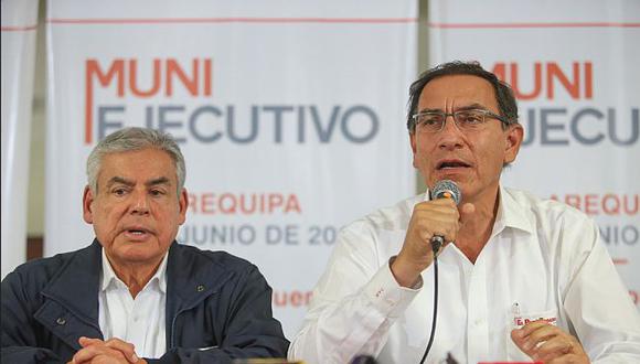 César Villanueva, Martín Vizcarra