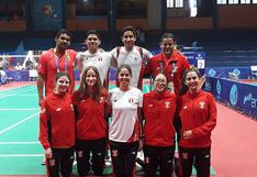 Medalla de plata para Perú en bádminton por equipos de los Juegos Suramericanos