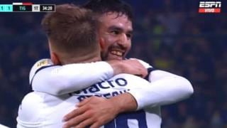 Jorge Figal marcó un gol en contra y le da el empate 1-1 a Tigre vs. Boca Juniors  | VIDEO