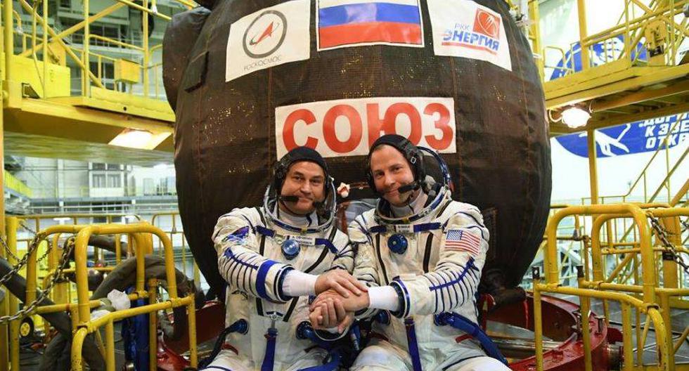 Astronautas se salvaron en nave rusa. (Foto: Roscosmos)