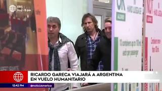 Ricardo Gareca sale del país en vuelo humanitario 
