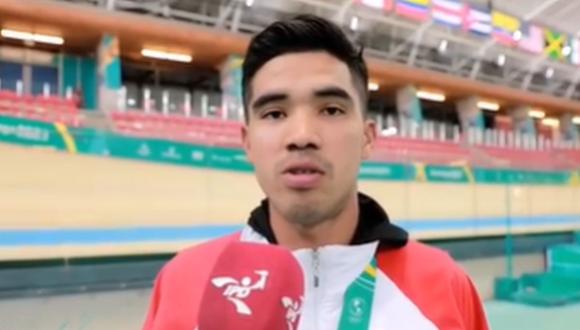 El ciclista peruano Hugo Ruiz Calle ganó la medalla de oro en los Juegos Panamericanos Santiago 2023 | Captura de video / IPD