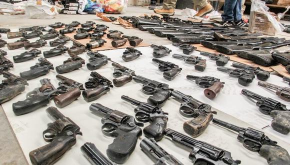 En los últimos 30 días, ingresaron 335 armas de fuego judicializadas a los almacenes de la Sucamec en todo el Perú. (Foto: Sucamec)