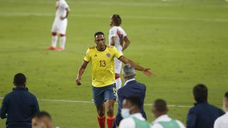 Perú cayó goleado por Colombia en las Eliminatorias Qatar 2022
