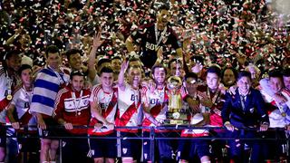 River Plate: así festejó el bicampeón de la Recopa Sudamericana