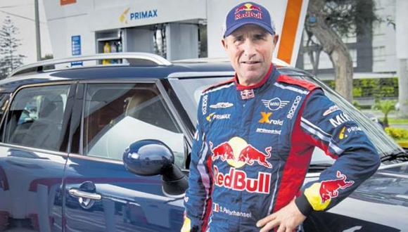 El piloto francés vino a Lima para filmar un comercial y no ve la hora de regresar para competir nuevamente con el equipo Mini. (Foto: Eduardo Cavero/El Comercio)