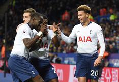 Tottenham derrotó 2-0 al Leicester City por Premier League | VIDEO