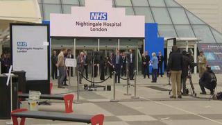 Coronavirus: abren hospital de campaña con 4.000 camas en Londres