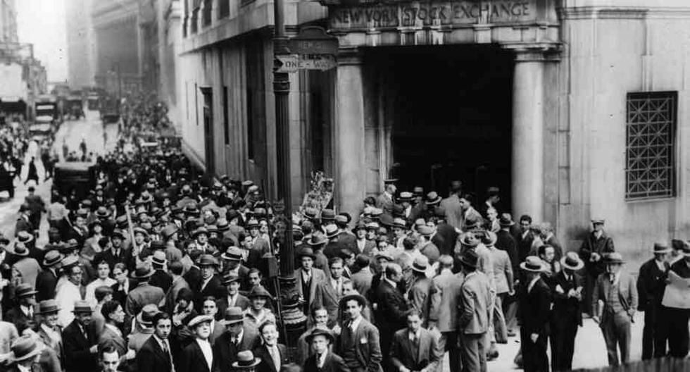 En un 24 de octubre, pero de 1929, tiene lugar el "crack" de la Bolsa de Nueva York. (Foto: Getty Images)
