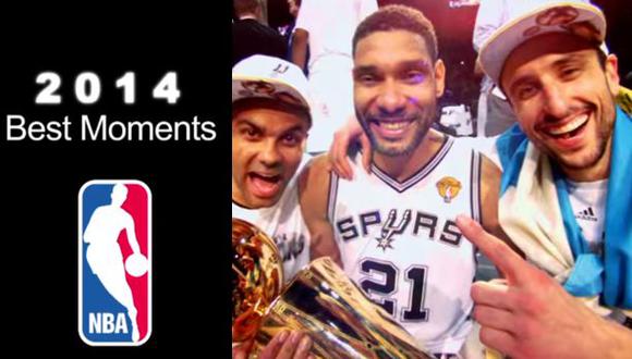 YouTube: NBA presentó mejores jugadas y momentos del 2014