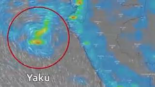 Senamhi informa presencia de ciclón Yaku frente a la costa peruana