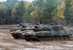 Alemania dispuesta a autorizar que Polonia entregue tanques Leopard a Ucrania