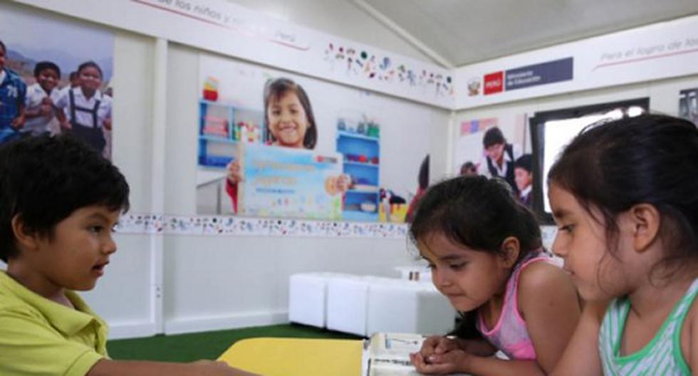 El Minedu presentará hoy los materiales pedagógicos que serán distribuidos a escala nacional para el uso de los escolares de los colegios públicos en el presente año. (Foto: Andina)
