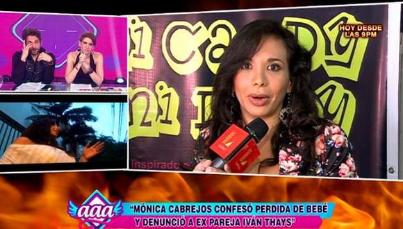 Mónica Cabrejos y su altercado en vivo con 'Peluchín' (VIDEO)