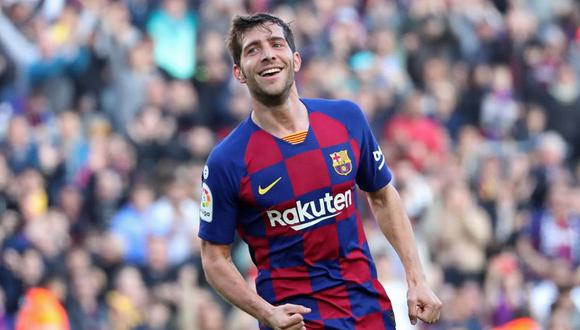 Sergi Roberto termina contrato con el Barcelona en 2022.