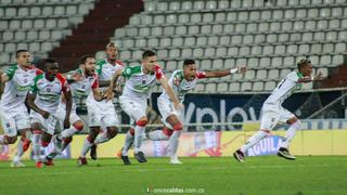 Once Caldas venció por penales a Santa Fe y pasó a semifinales de la Copa Águila