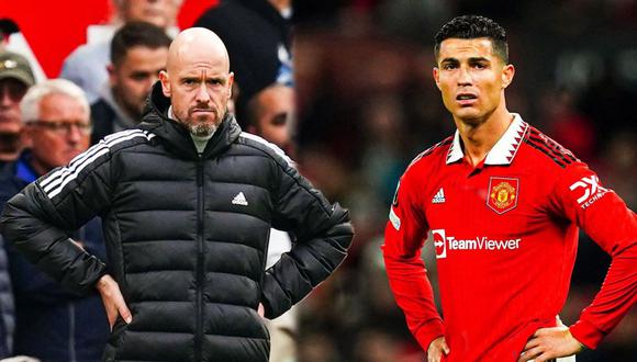 Erik Ten Hag comentó sobre la salida de Cristiano Ronaldo. (Foto: Reuters)