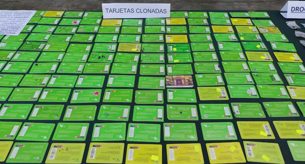 Según la Autoridad de Transporte Urbano para Lima y Callao, a la fecha se han incautado más de 2 mil tarjetas con saldo ficticio y han sido intervenidas por la Policía Nacional más de 159 personas. (Foto: PNP)