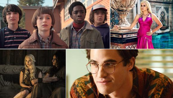 "Stranger Things", "American Crimen Story" y "Game of Thrones" entre posibles nominadas a los Emmy 2018. (Fotos: Agencias)