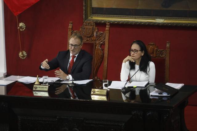 Sesión ordinaria del Concejo Municipal de Lima sobre la situación de los peajes de Lima. (Fotos: Piko Tamashiro)