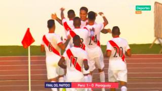 Perú derrotó 1-0 a Paraguay en Trujillo con gol de Paolo Guerrero de tiro libre