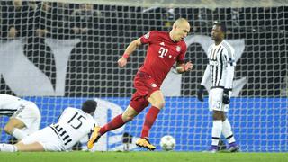 Arjen Robben marcó este golazo para Bayern ante Juventus