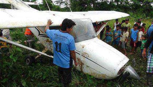 Loreto: caída de avioneta en fundo de Yurimaguas dejó 3 heridos