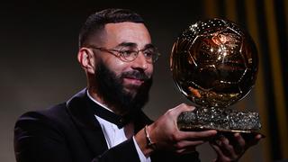 Balón de Oro 2022: Karim Benzema se llevó el premio