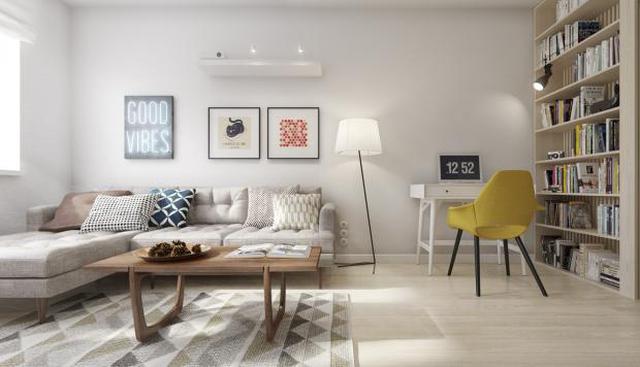 Los colores cálidos en las paredes y muebles hacen que la diversidad de diseños geométricos no saturen el ambiente. (Foto: Int2 Architecture)