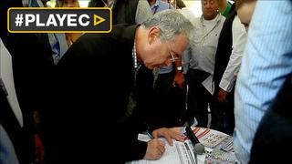 Alvaro Uribe recoge firmas contra acuerdo de paz con FARC