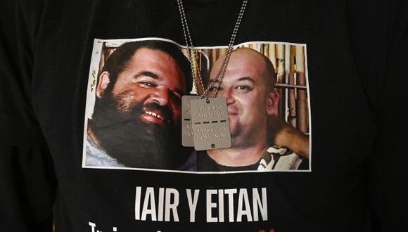 Los hermanos Iair y Eitan fueron secuestrados por Hamás en Israel el fatídico 7 de octubre del 2023. (EFE/Víctor Lerena).