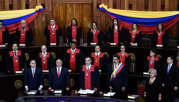 Venezuela denuncia que el Perú prohibió el ingreso de dos jueces del Tribunal Supremo de Justicia (TSJ). (Federico PARRA / AFP).