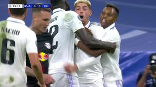 Golazo de Federico Valverde para el 1-0 de Real Madrid vs. Leipzig | VIDEO