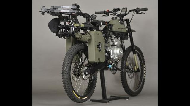 Esta bicicleta motorizada te salvaría de una invasión zombie - 2