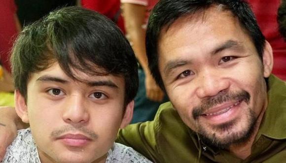 El hijo de Manny Pacquiao quiere ser boxeador; sin embargo, Pac Man no quiere verlo dentro de los cuadriláteros. (Foto: Agencias).