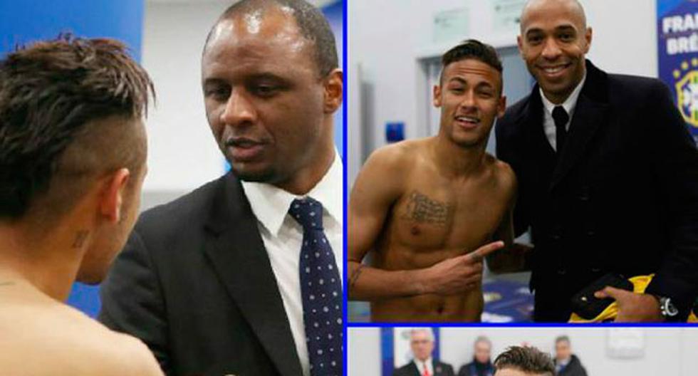 Neymar posa junto a estos dos grandes futbolistas. (Foto: MundoDeportivo)