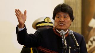 Evo Morales: "Trump quiere dominar el mundo porque tiene mucha plata"