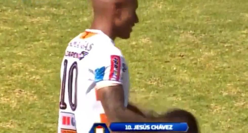 Jesús Chávez abrió el marcador a favor del Ayacucho FC. (Foto: Captura)