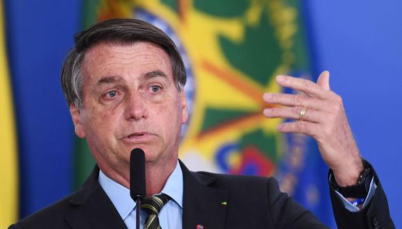El presidente Jair Bolsonaro lamentó este miércoles la “desastrosa y gratuita” amenaza lanzada por el candidato demócrata a la Casa Blanca, Joe Biden, para que Brasil frene la deforestación amazónica. (Foto: EVARISTO SA / AFP).