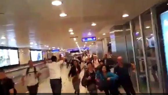 Turquía: Pánico en el aeropuerto de Estambul [VIDEOS]